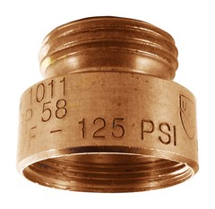 Arrowhead Brass Fine Threaded 125 PSI Lead-Free Vacuum Breaker 1-3/16 x 3/4 MHT