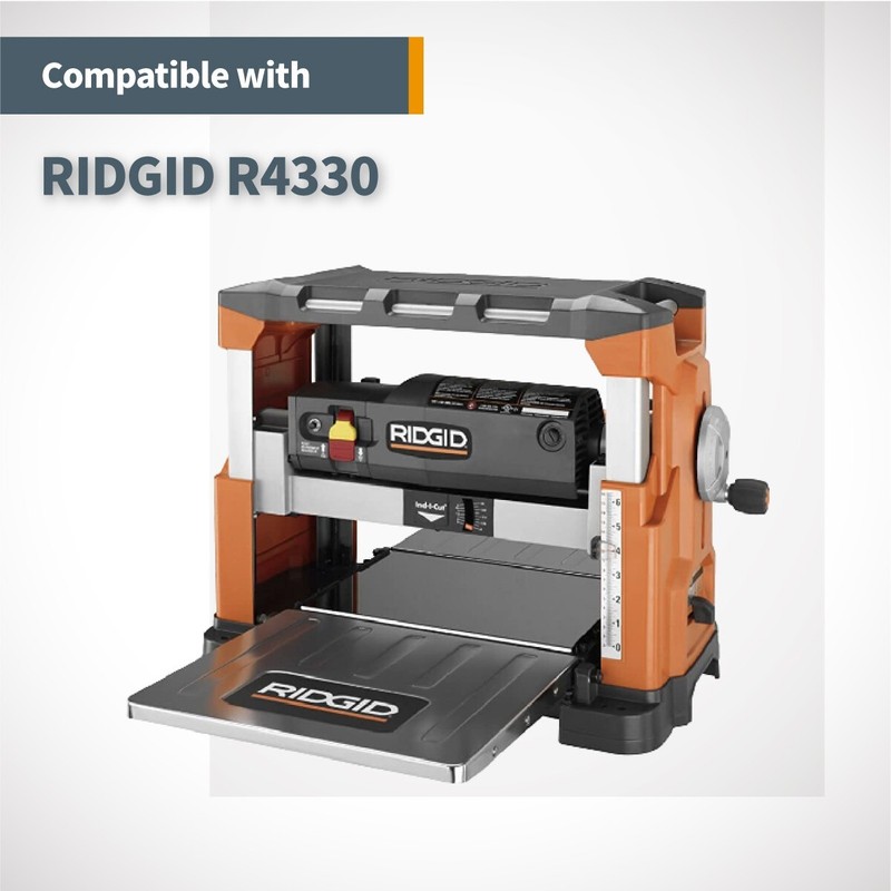 POWERTEC 13 Inch Planer Blades for Ridgid R4330, R4331, TP1300LS, AC20502 , 6PK gallery