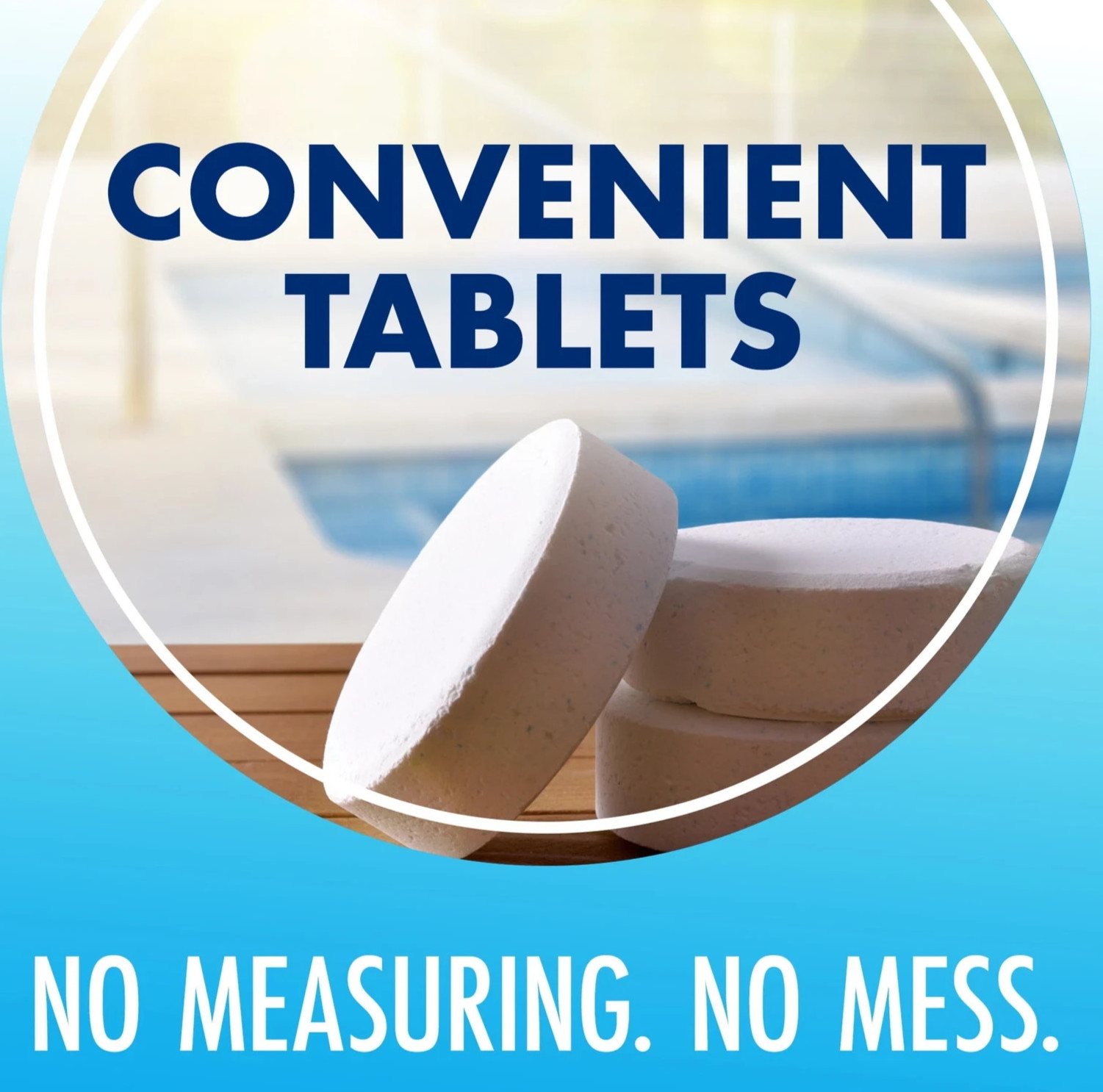 Clear Balance Swimming Pool Maintenance Tablets, 1 Pack, 24 Count gallery