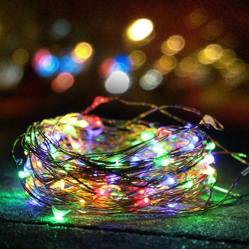 Solar String Lights LED Outdoor Waterproof Copper Wire Xmas Party Decor Garden gallery