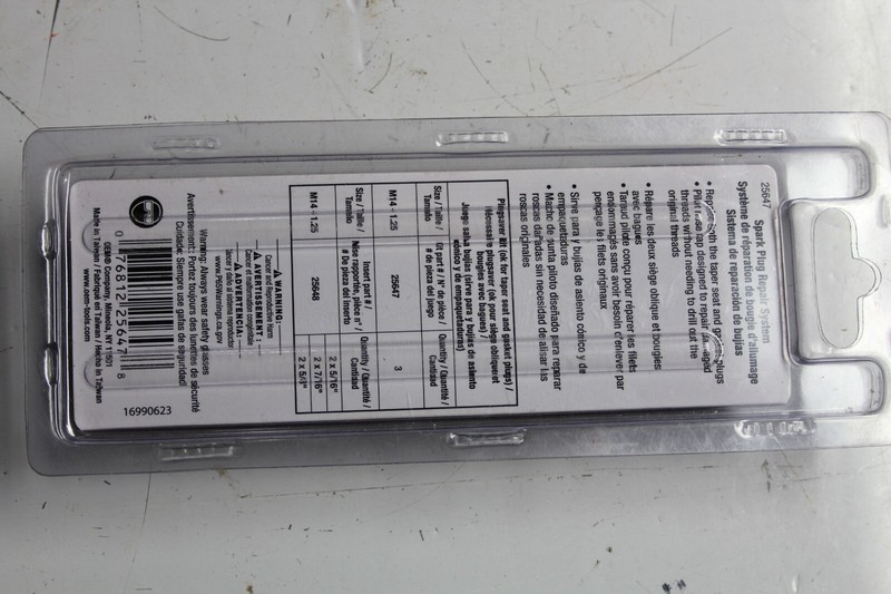 OEM TOOLS 25627 Fix A Thread Non Locking Helical Thread Repair Kit M14-1.25 gallery