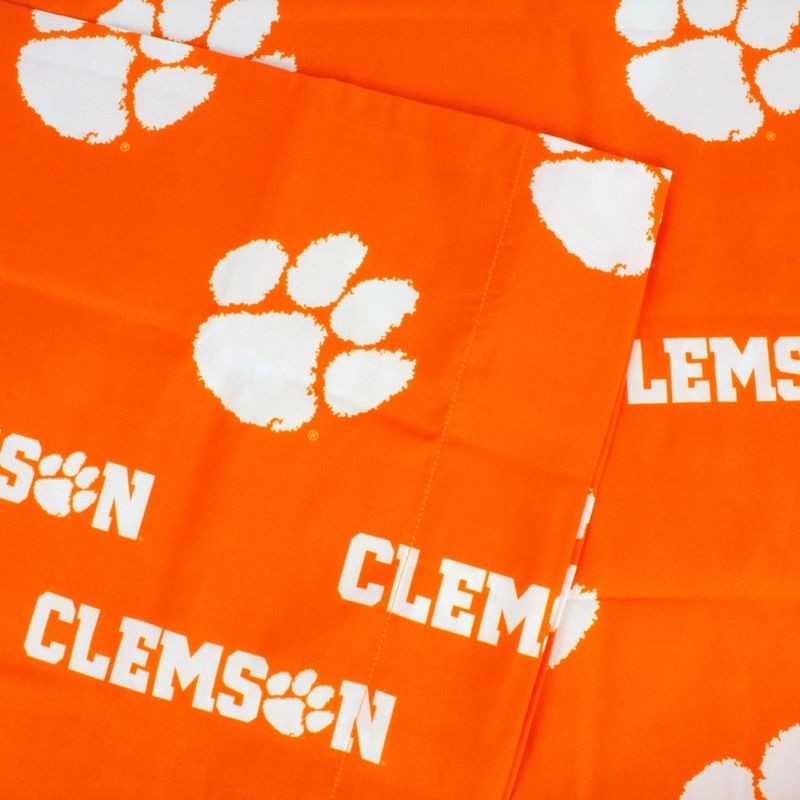 College Covers Everything Comfy Clemson Tigers Pillowcase - Body Pillow - 20 x 6 gallery
