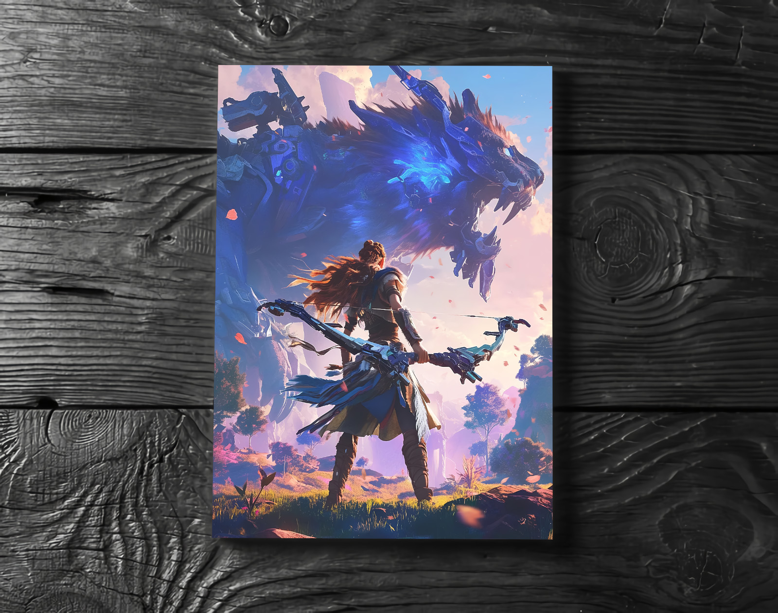Horizon Zero Dawn Aloy Sony Playstation Poster Print - No Frame gallery
