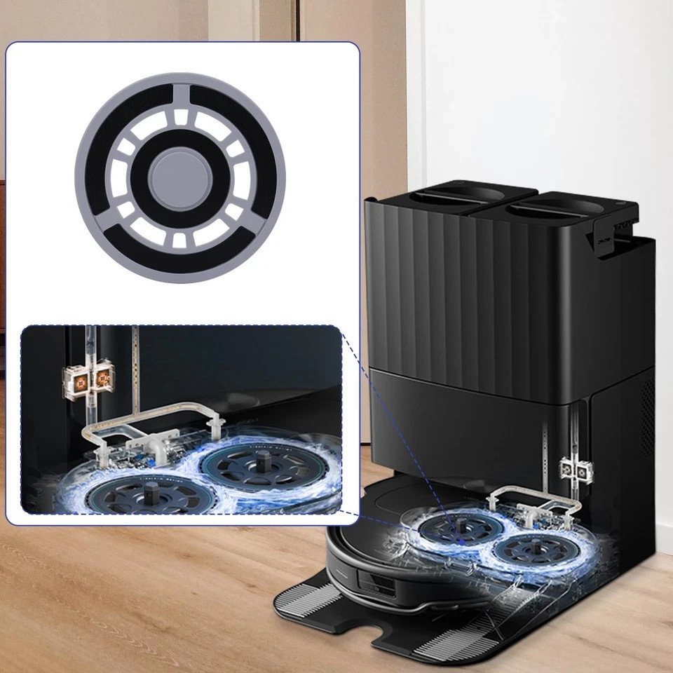 Mop Pad Plate Accessories for Roborock Q Revo, Qrevo MaxV, Qrevo S, Qrevo Pro... gallery