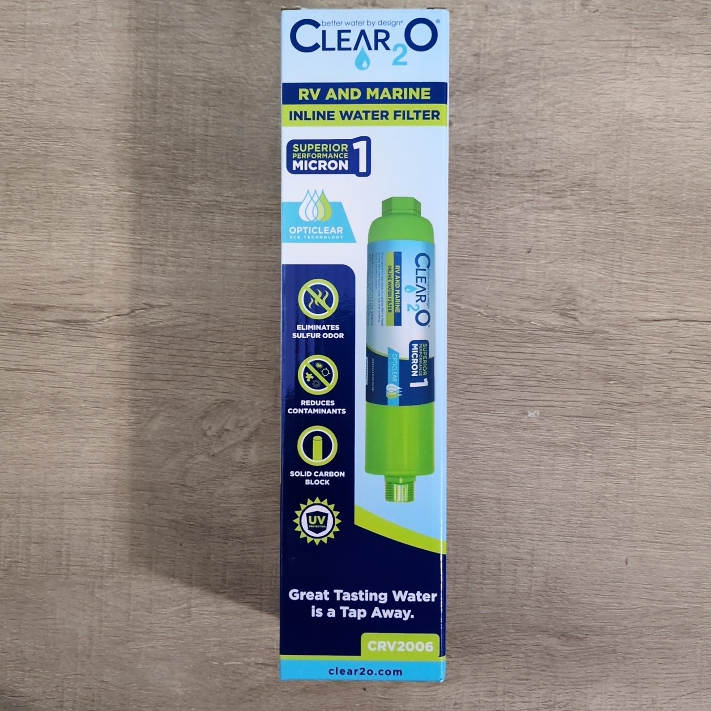 Clear2O CRV2006 RV and Marine Inline Water Filter - Brand New gallery