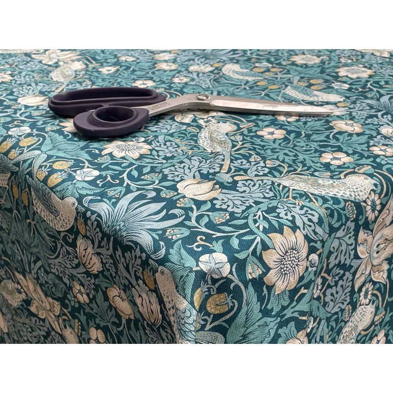 Wipe Clean Tablecloth Oilcloth PVC Wipeable RECTANGLE Oilcloth - WILLIAM MORRIS gallery