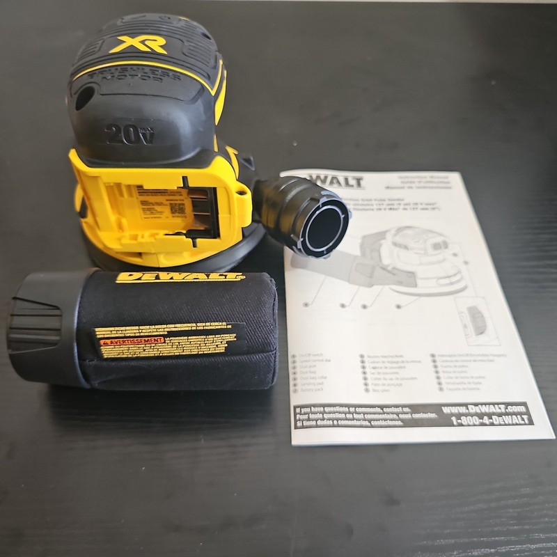 DeWALT Random Orbital Sander Cordless 20V MAX XR 5" DCW210B (Bare Tool) gallery
