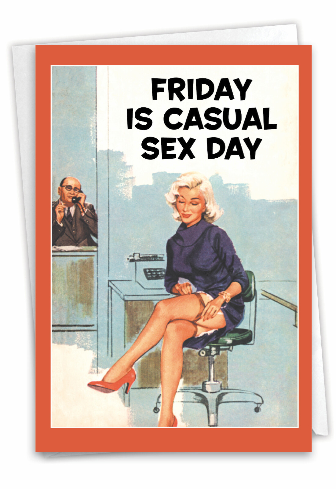 1 Funny Birthday Greeting Card - Bday Casual Sex Day - Envelope Included,US-Made gallery