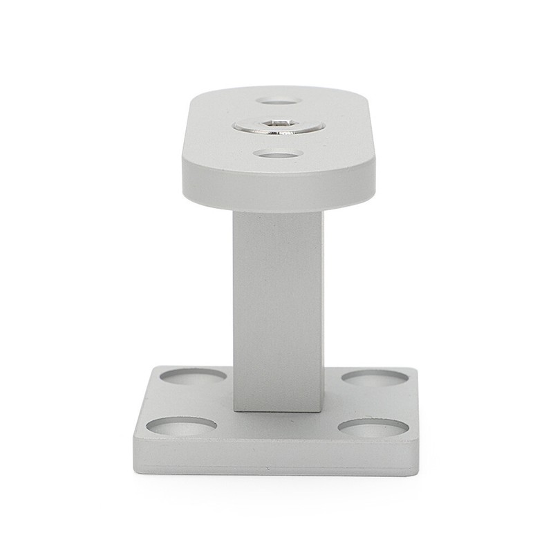 Modern Straight Handrail Bracket Adjustable Square Hand Rail Bracket Aluminum gallery
