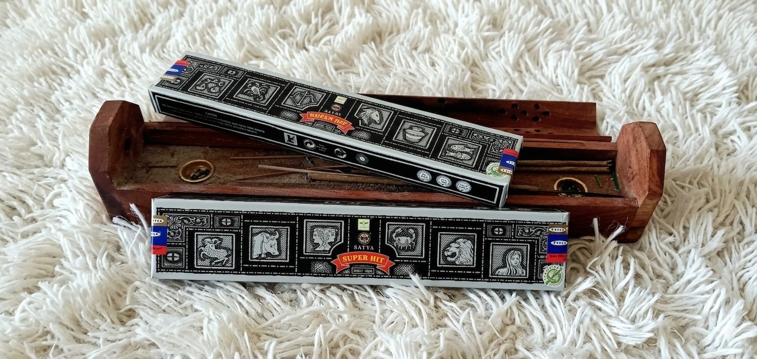 ​2 Pack Satya Super Hit Incense Sticks 15g Boxes Sai Baba Nag Champa Agarbatti gallery