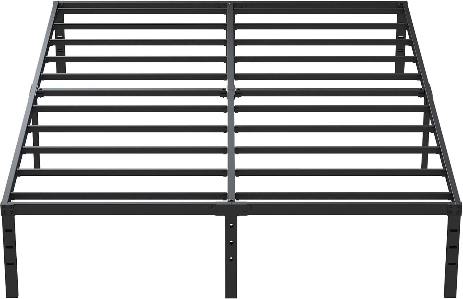 14 Inch Metal Bed Frame Queen Size No Box Spring Needed, Support Up to 3000 lbs gallery