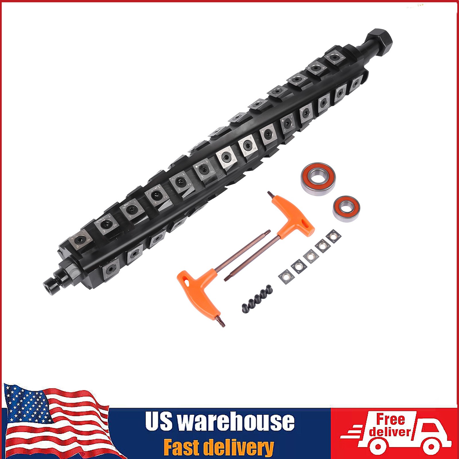 13 Inch Helical Cutterhead For DeWalt DW735 DW735X Planers Easy Replacement New gallery