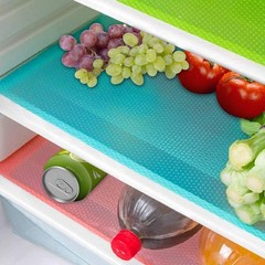 8 Pcs Refrigerator Liners Mats Washable, Refrigerator Mats Liner Waterproof Oilp