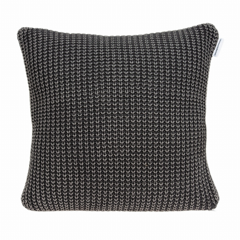 Parkland Collection Cabo Charcoal Throw Pillow Charcoal 20" x 20" gallery