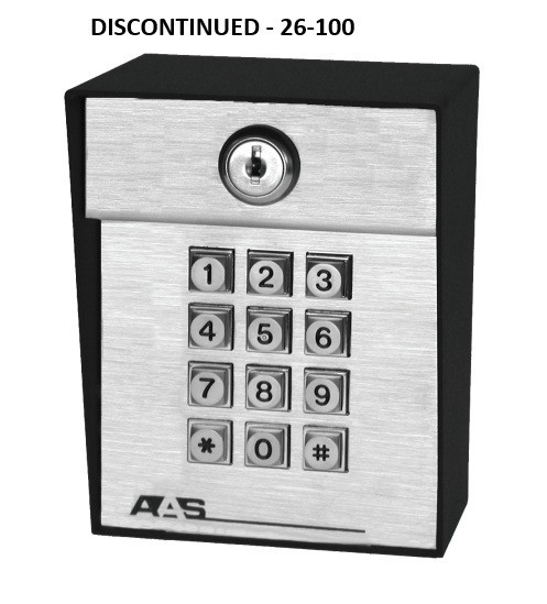 AAS Security Brand 26-500 Hard Wired Keypad, Replaces Old American Access 26-100 gallery