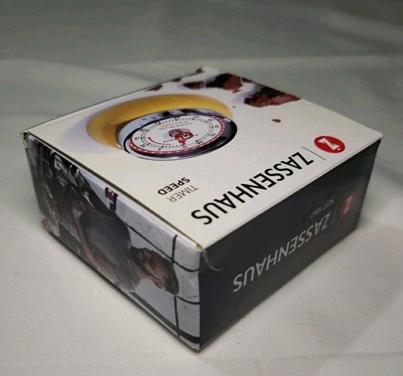Zassenhaus Timer Speed, Retro, Magnetic, No Batteries, Yellow gallery