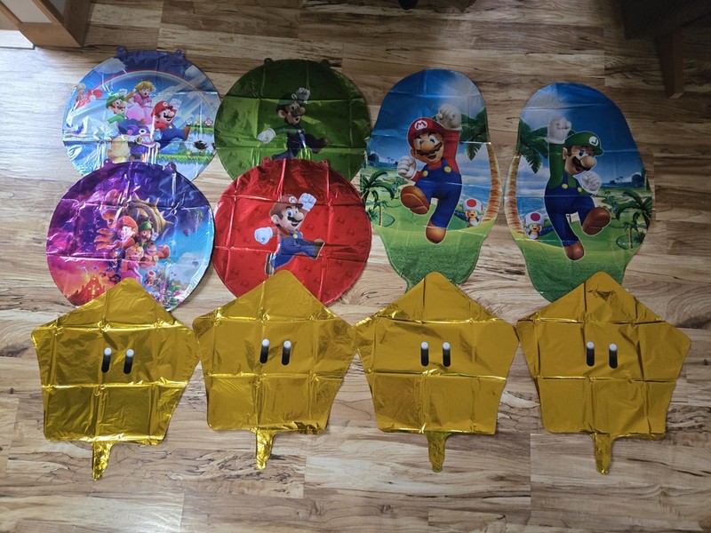 Super Mario Foil Party Balloons 10 Pack gallery