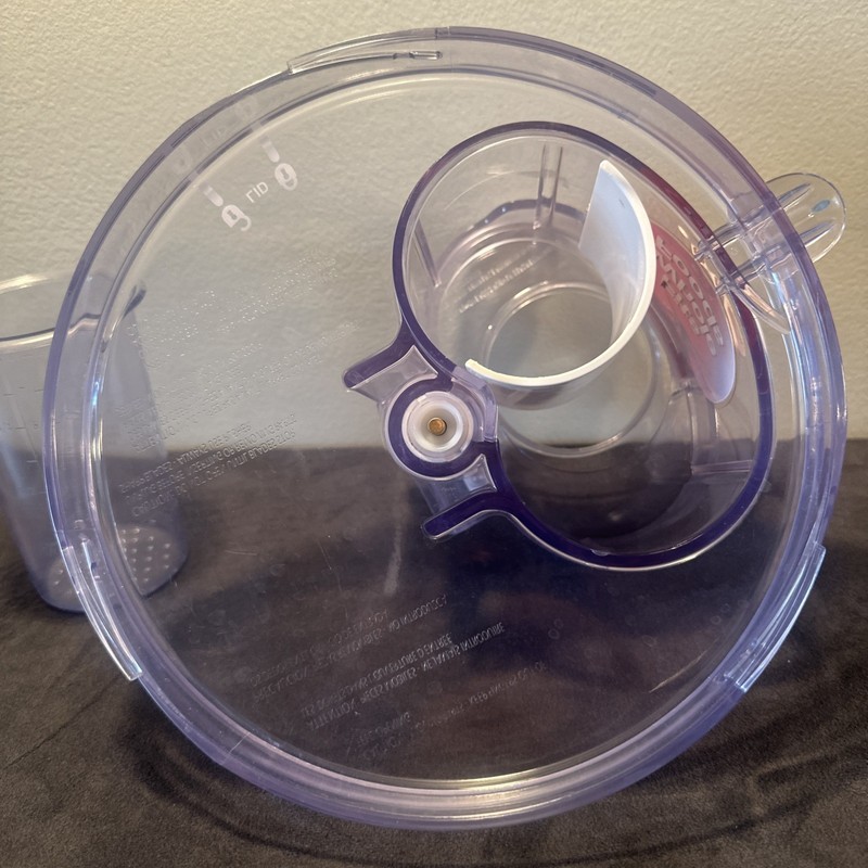 Hamilton Beach Food Processor Model 70590 Bowl Replacement Lid & Pusher Only gallery