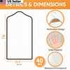 40 Pack Clear Plastic Garment Bags - 35.5x23.5" Closet Storage Dust Proof Covers gallery