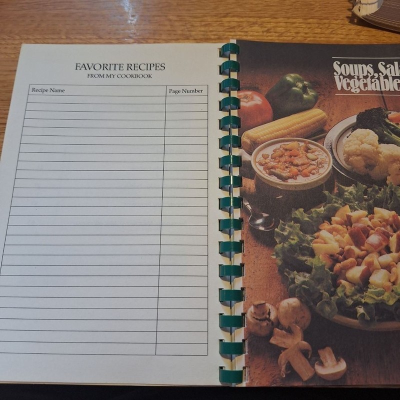 Treasured Recipes Chippewa County Friends of 4-H Cookbook 1991 Spiral Bound gallery