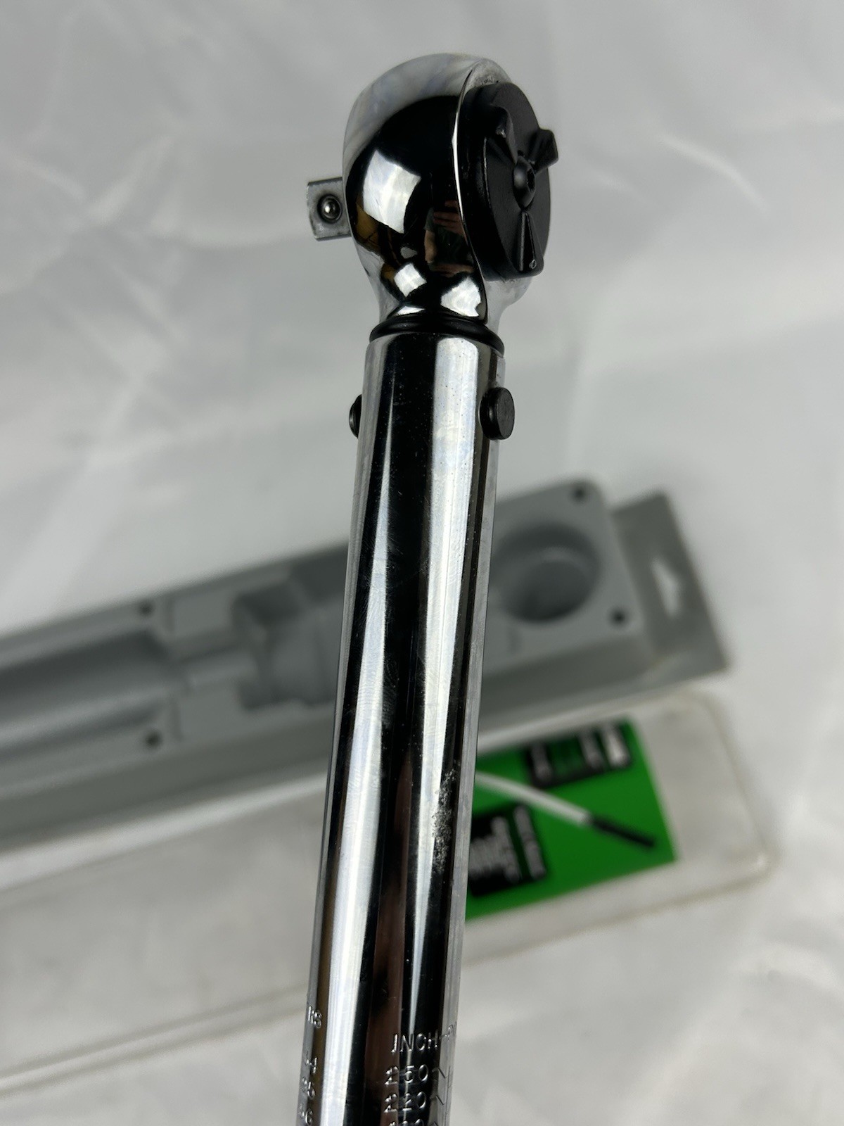 Sears Craftsman 3/8" Microtork Torque Wrench 44593 High Strength 25-250 in-lbs gallery