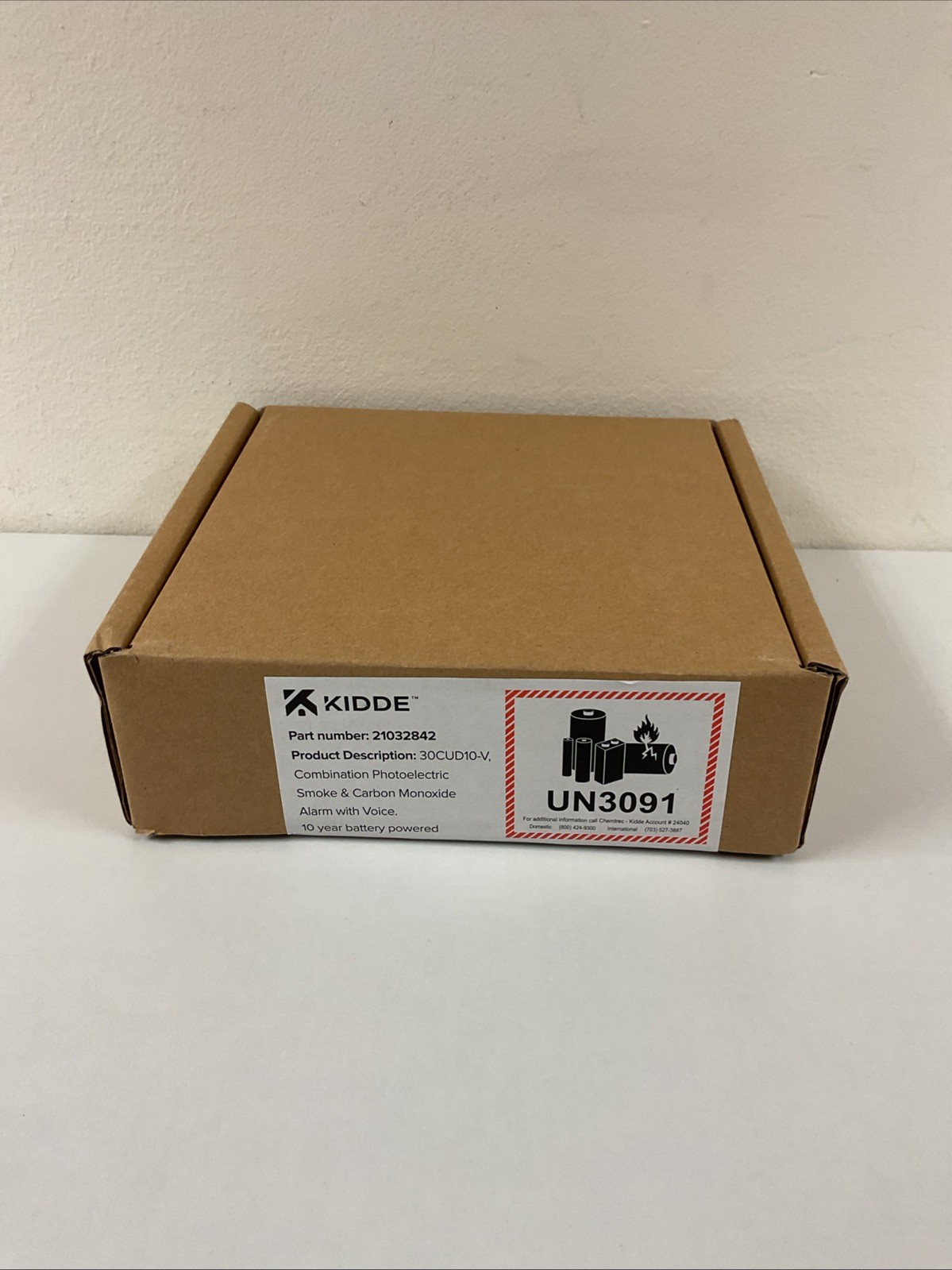 Kidde 30CUD10-V Smoke & Carbon Monoxide Detector, 10-Year Battery, G91 gallery