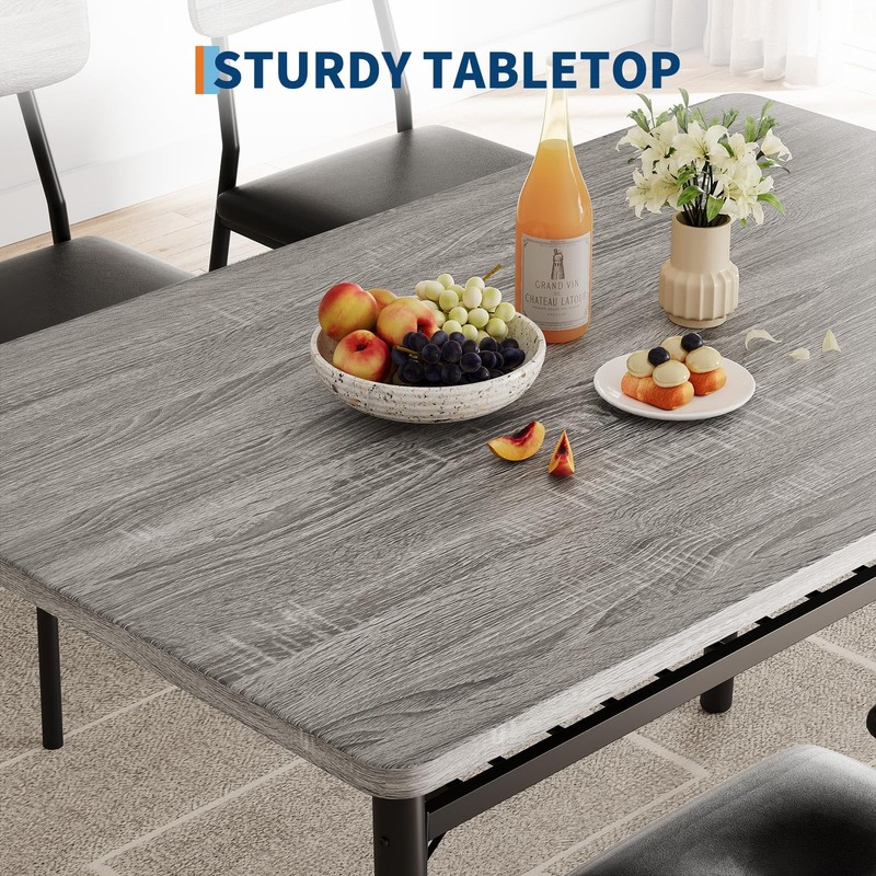 Set for 2 Dining Table Kitchen Table with 2 Chairs for Small Space Apartment gallery