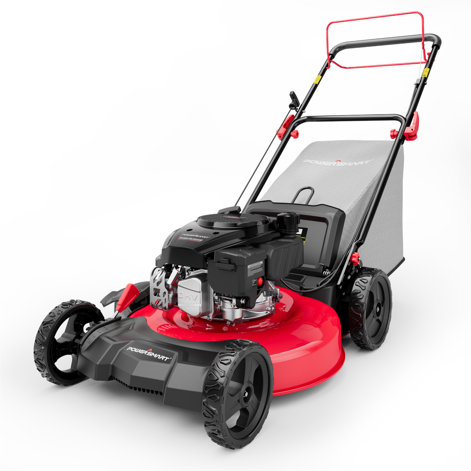 PowerSmart 21" Self-Propelled Gas Lawn Mower, 170cc Engine, 3-in-1, Lawn Care gallery