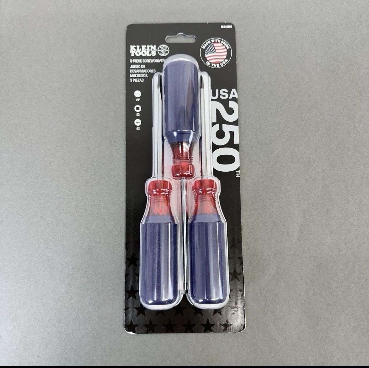 Klein Tools 250th Edition 3-Piece Screwdriver Set Limited Edition 85443250 gallery