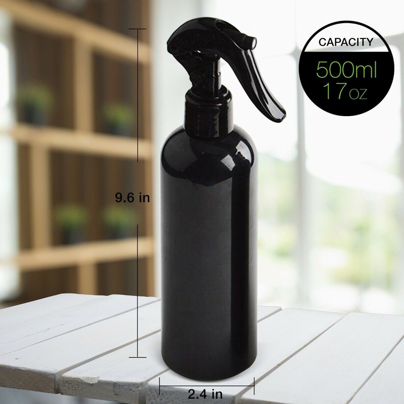 Plastic Spray Bottles, Empty Spraying Bottle(3Pack, 3 Colors,16 Oz) gallery