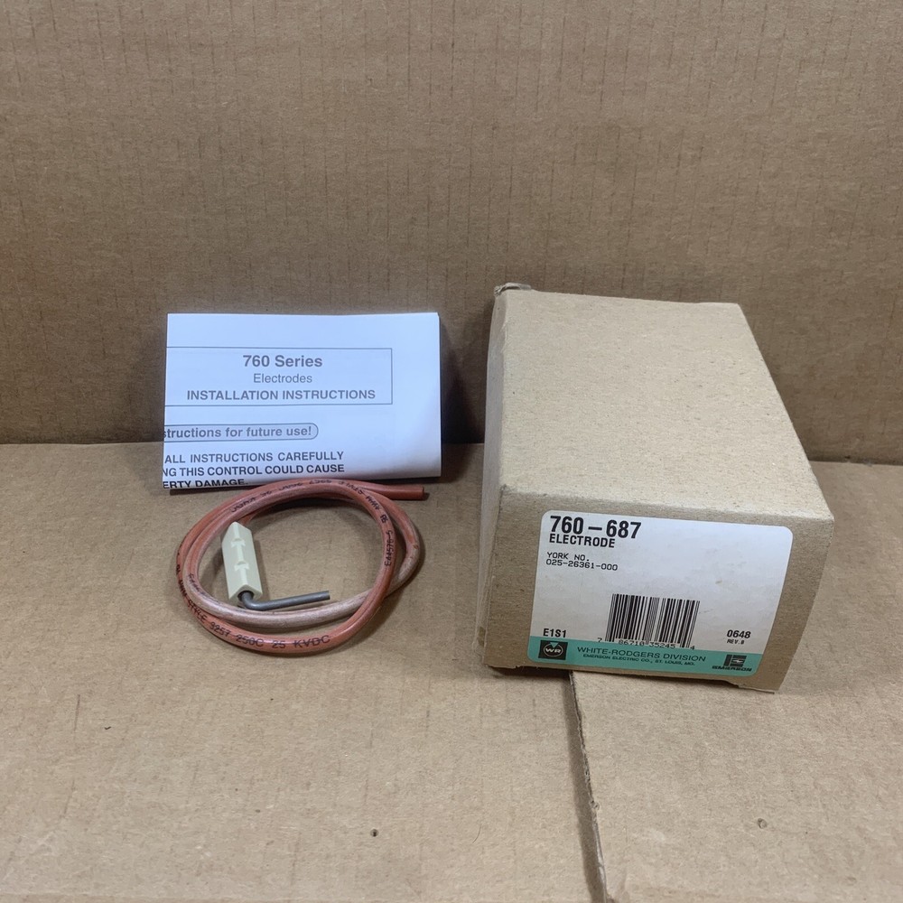 TESTED! WHITE RODGERS 760-687 Electrode York 025-26361-000 760 Series (176)