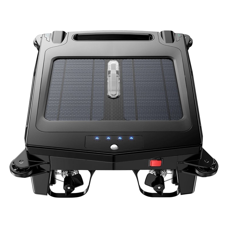 Surfer Robotic Solar Pool Skimmer w/ APP Support, Dual Charging Modes gallery