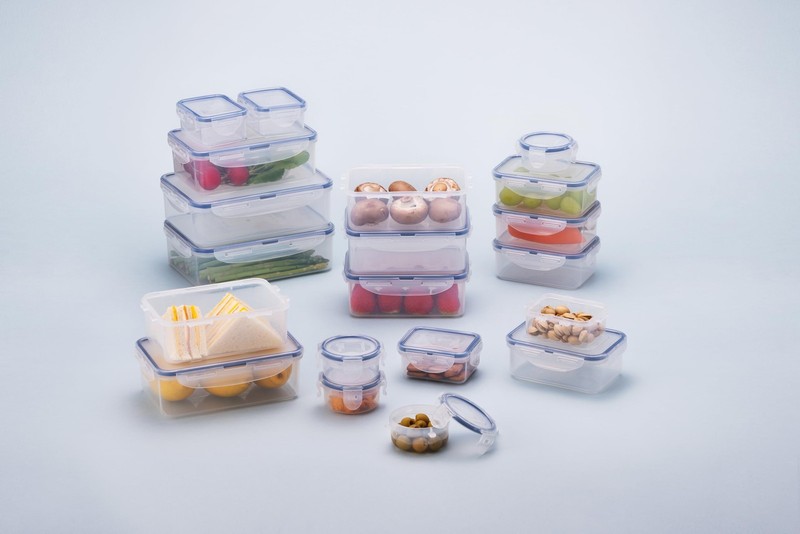 Lock & Lock Rectangular Water Tight Food Container, Set of 6 15 oz each gallery