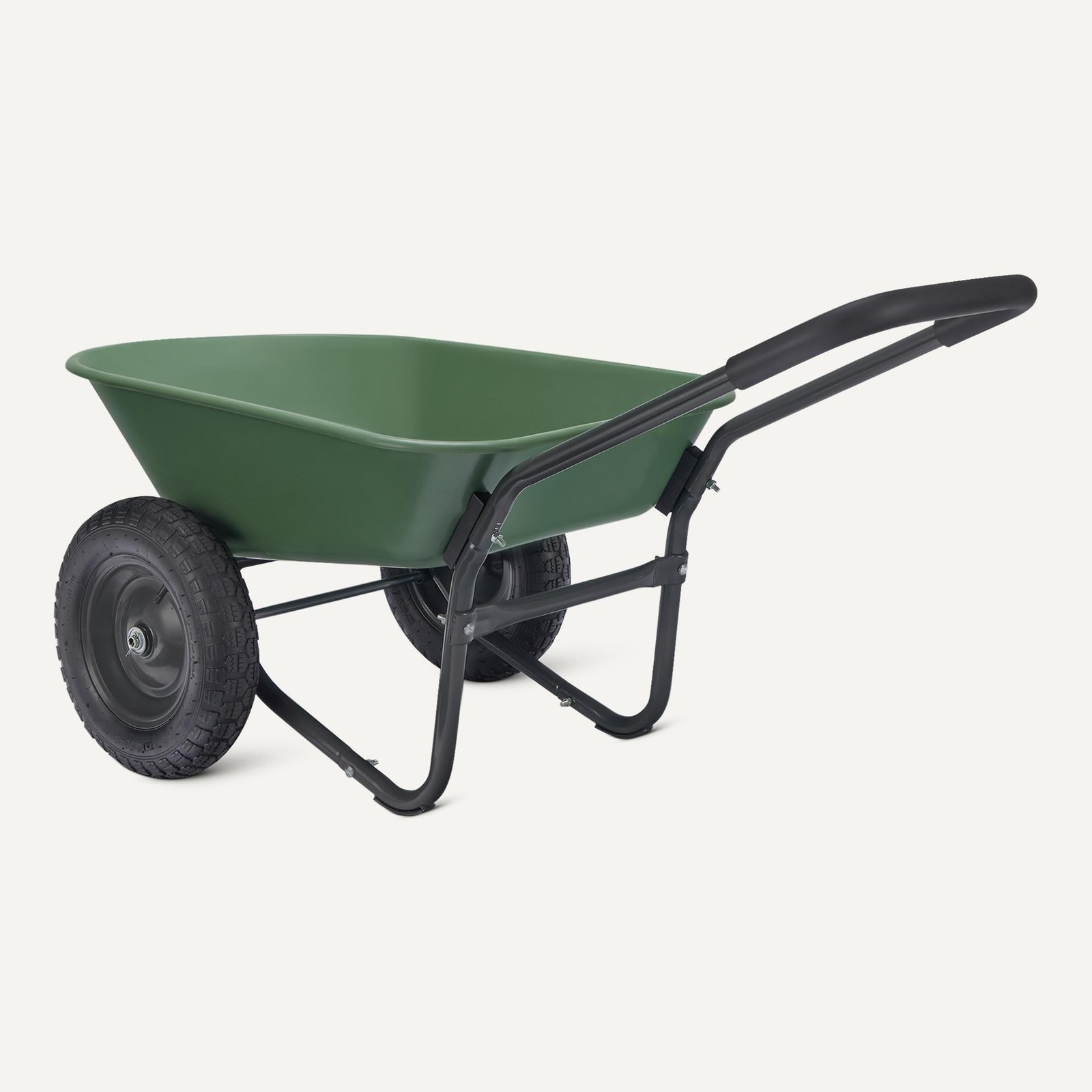 Retailer Basics Garden Wheelbarrow Heavy Duty 330 Pounds Capacity 3.7 Cubic Feet gallery