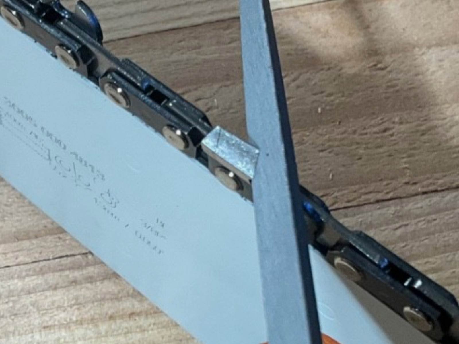 Nicholson Triangle square chain file for Picco Chisel Chainsaw Chain gallery