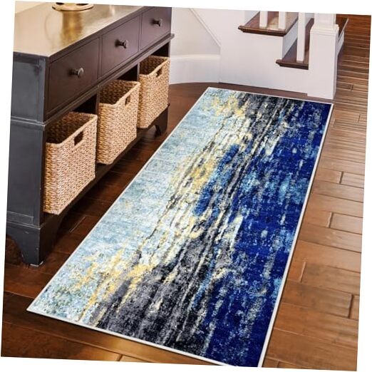 Washable Area Rug, 2X6FT Hallway Runner Rug Carpet,Soft Modern Entryway Mat gallery