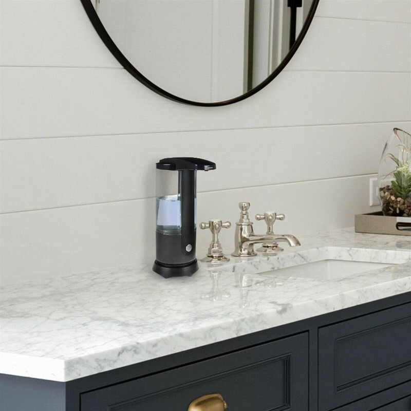Touchless Automatic Liquid Soap Dispenser Motion Sensor 4 AAA Battery Operated gallery