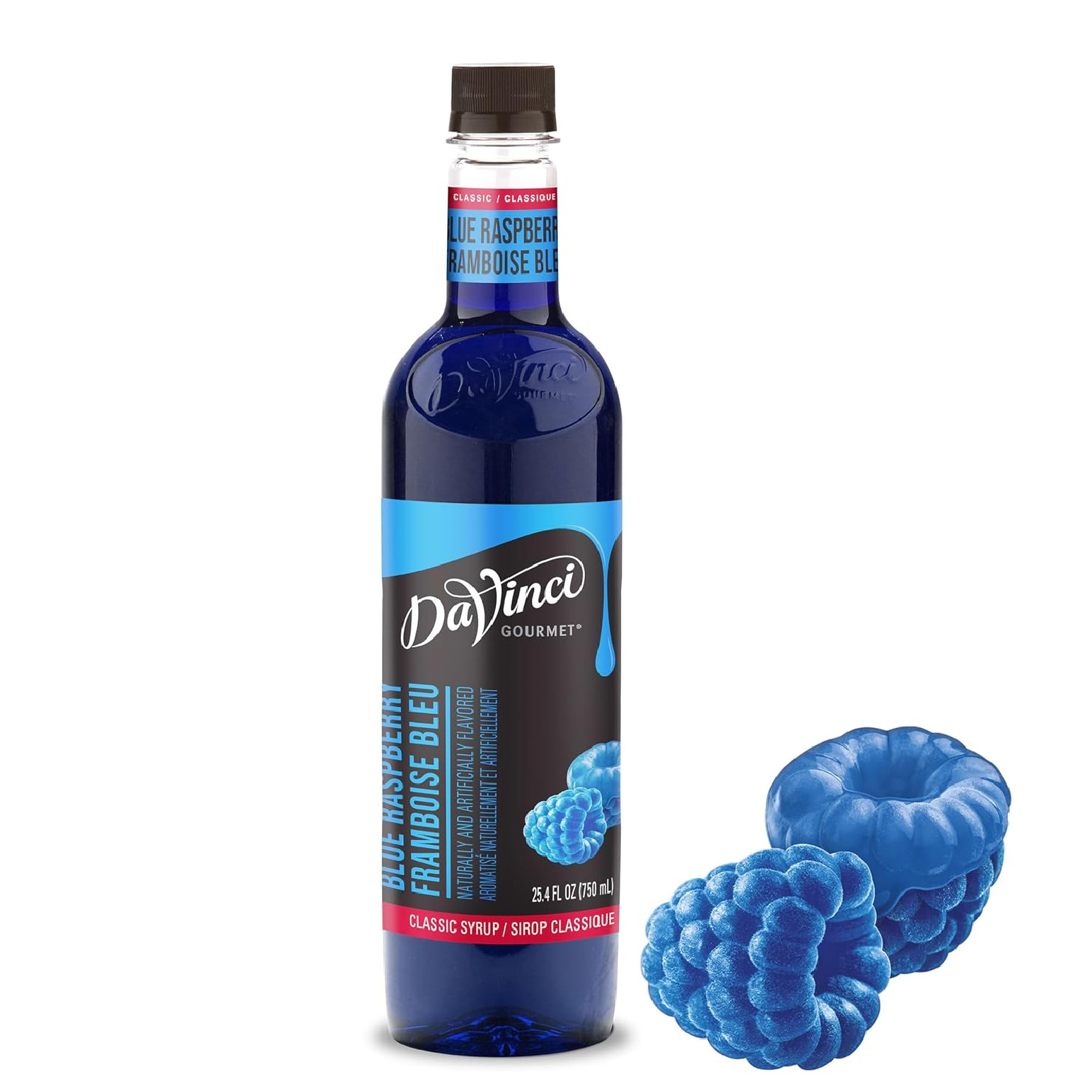 DaVinci Gourmet Classic Blue Raspberry, 25.4 Fluid Ounces (Pack of 1) gallery