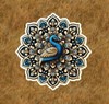 Beautiful peacock in a mandala design 100% waterproof vinyl sticker - many sizes gallery