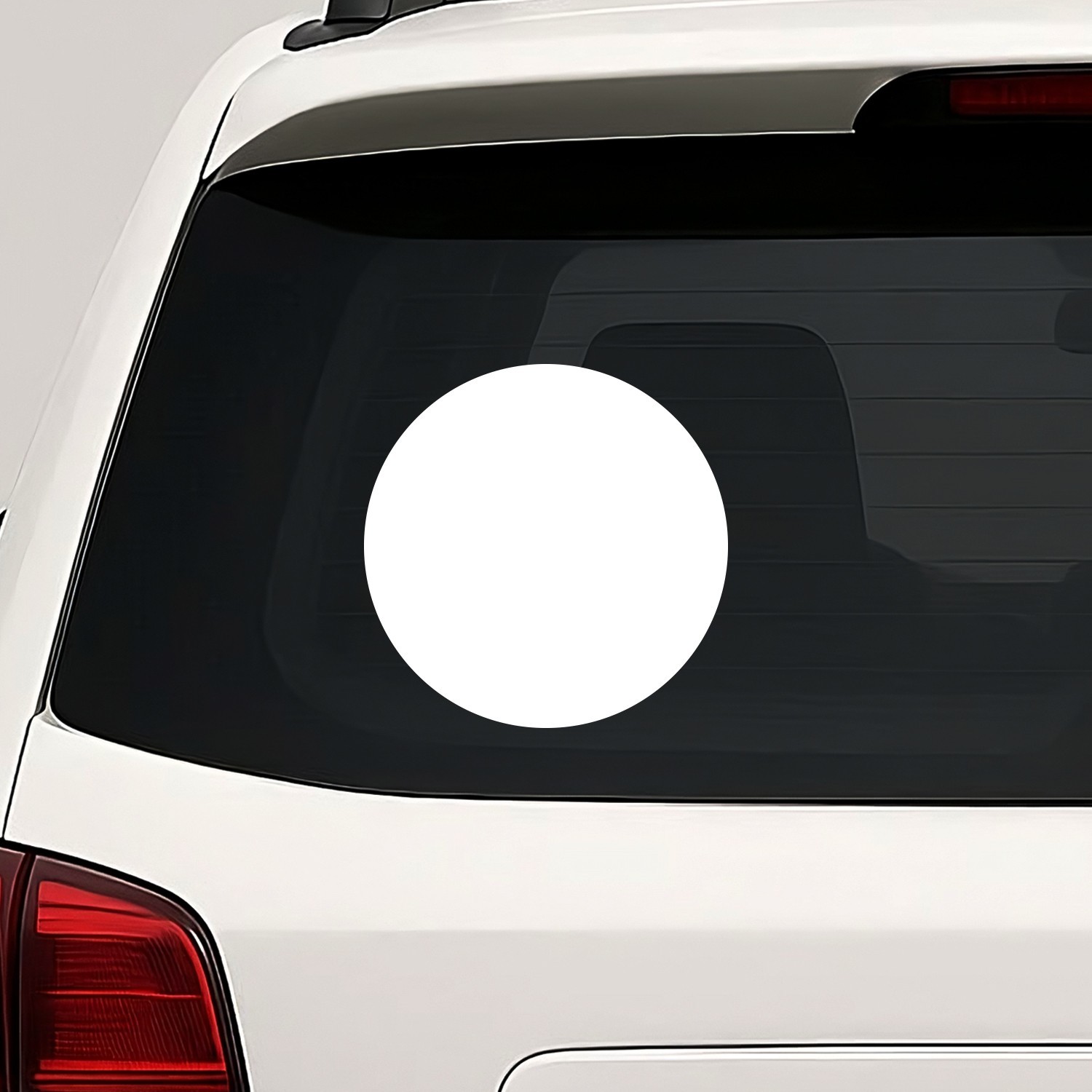 Circle Vinyl Die Cut Decal Sticker - Round Dot Spot Shape gallery