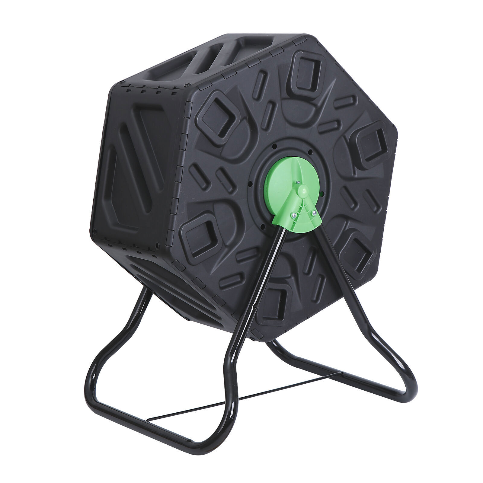 Small and Light Compost Bin Tumbler Single Chamber Tumbling Composter Outdoor gallery