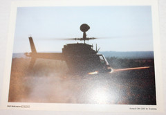 BELL OH-58D In Training HELICOPTER POSTER PICTURE PHOTO PRINT Army 12″x9″