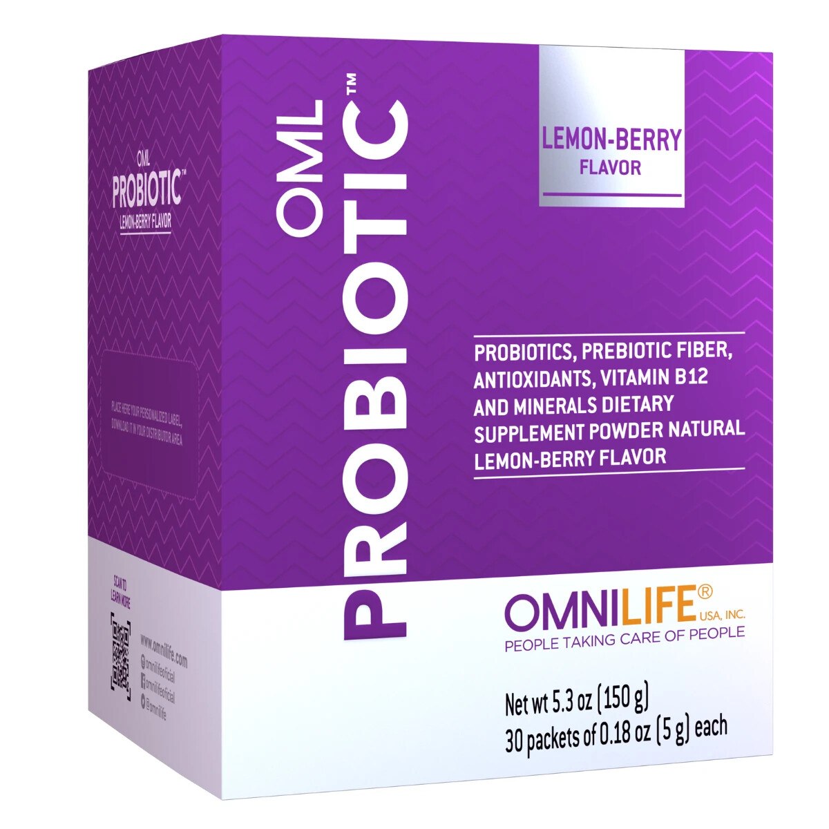 OML PROBIOTIC Box with 30 pieces Net content 5.3 oz (150 g) gallery
