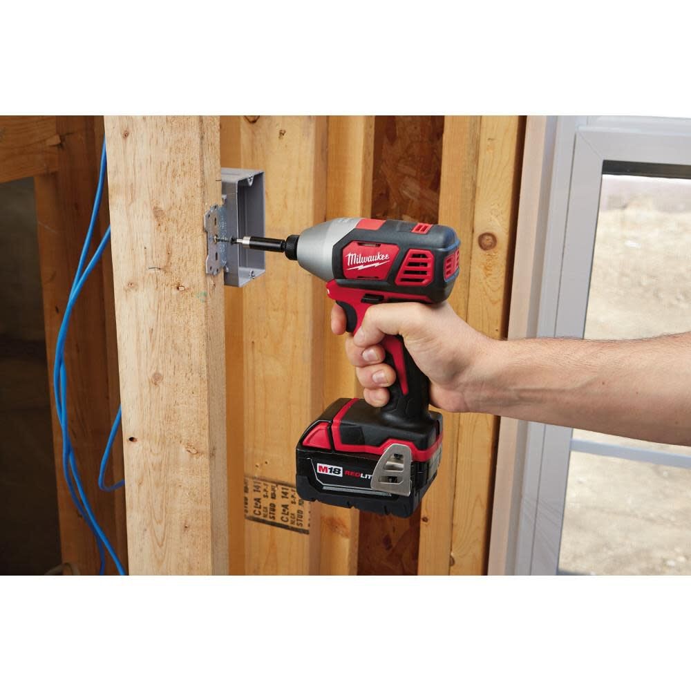 Milwaukee M18 1/4 In. Hex Impact Driver Certified Refurbished (Bare Tool) gallery