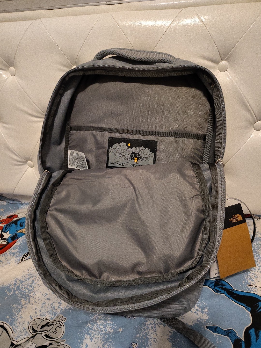 NEW The North Face Connector Backpack " With Logo ECHO" 3