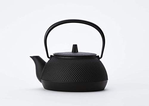 Rock casting (Iwachu) Iron kettle black baking 0.65L Iron kettle combined 0.65L gallery