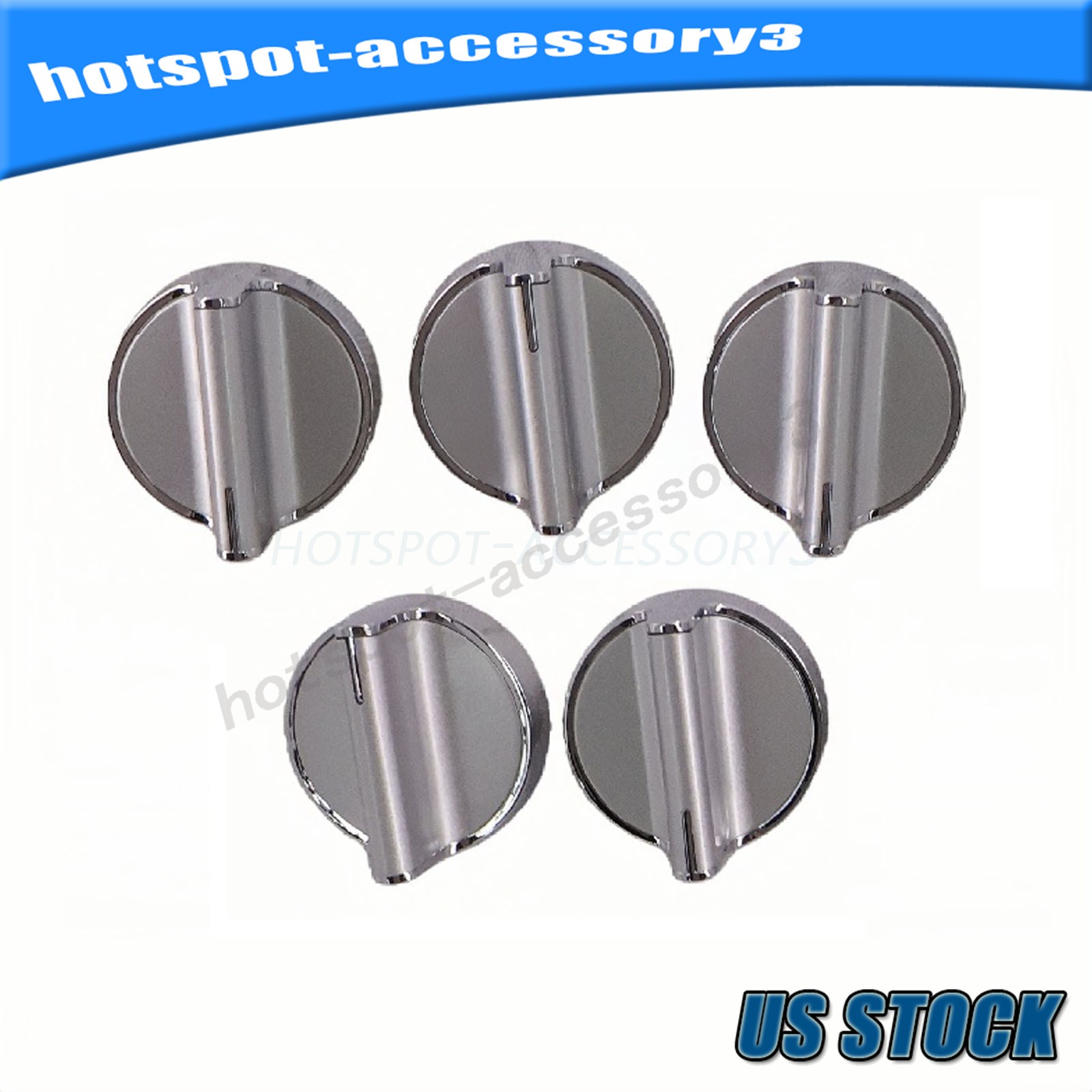 5Pcs W10594481 Fits For Whirlpool Stove/Range Gas Range Control Knob Replacement gallery