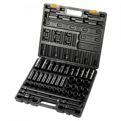 VEVOR Impact Socket Set 1/2 Inches 43 Piece Impact Sockets,Standard Socket Assor