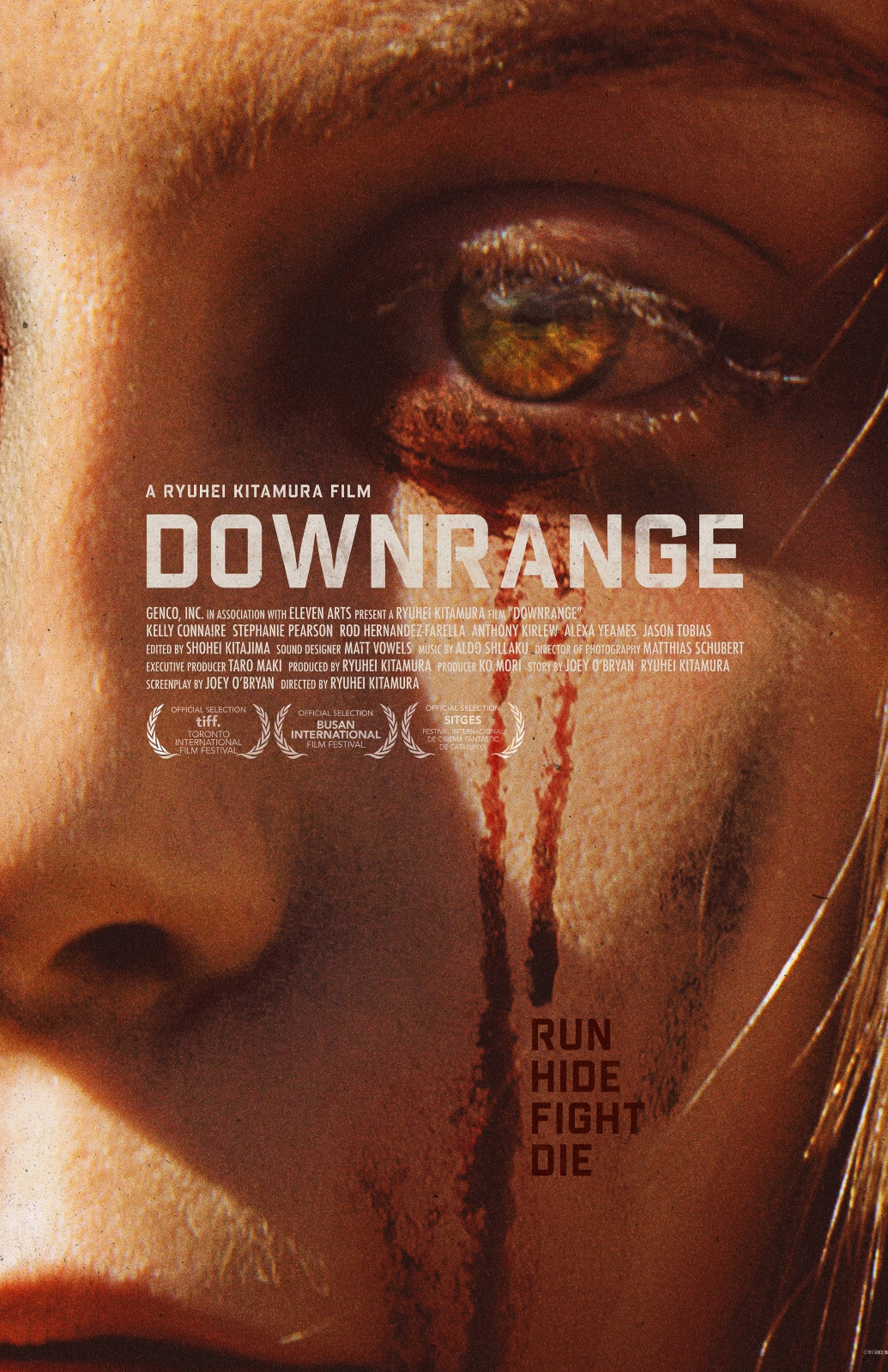 BB1226 Downrange Film By Ryuhei Kitamura 2018 Movie Poster 11x17 gallery