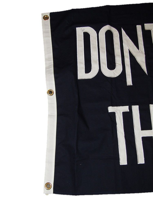 2x3 Embroidered Commodore Perry Don't Give Ship #1 100% Cotton Flag 3'x2' gallery
